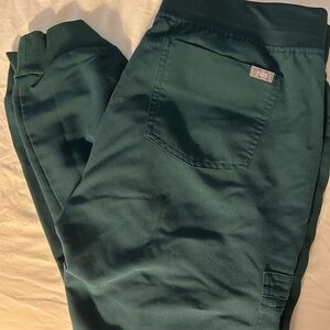 Figs forest green Scrub Pants